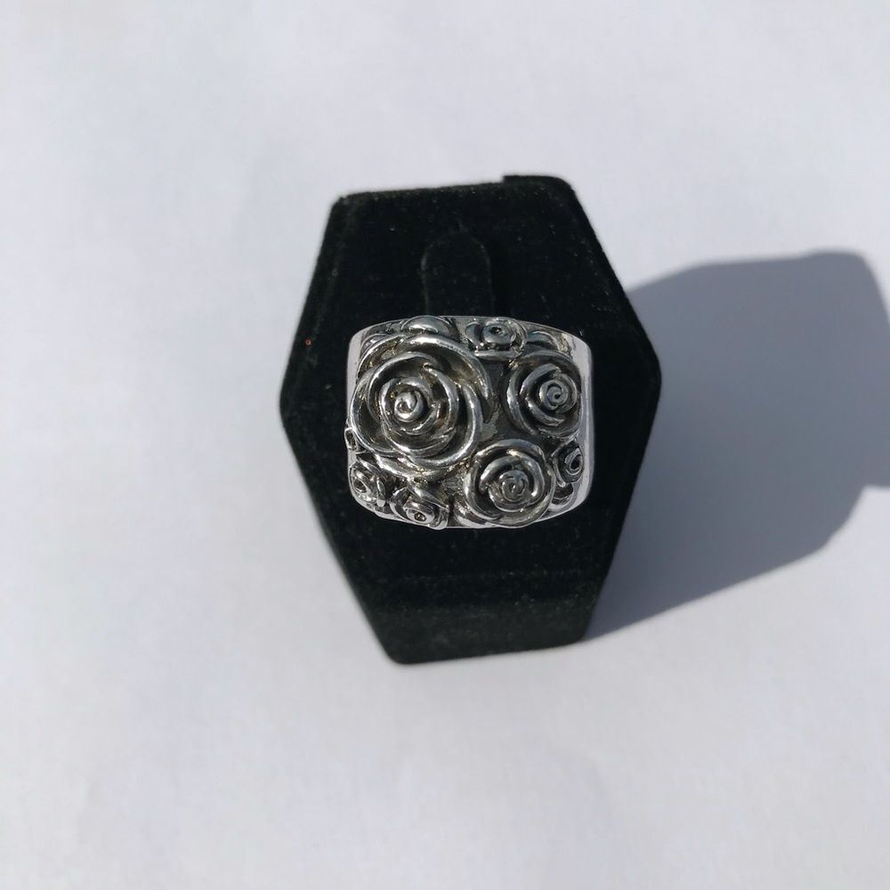 BRIDAL ROSE RING - Picture 2 of 5
